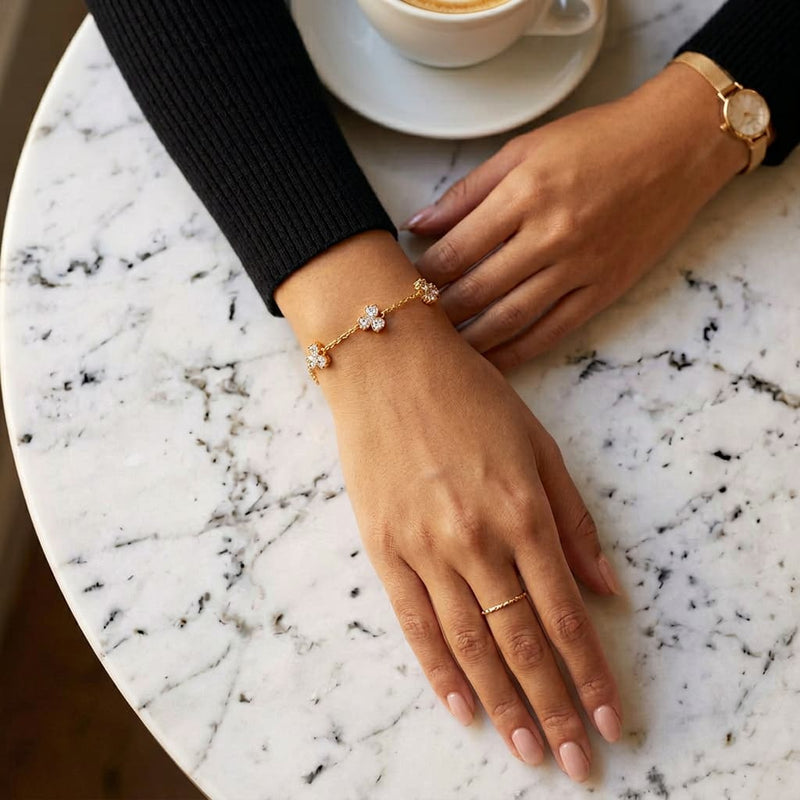 Capri Clover Bracelet — premium bracelet from Jaxson Cole