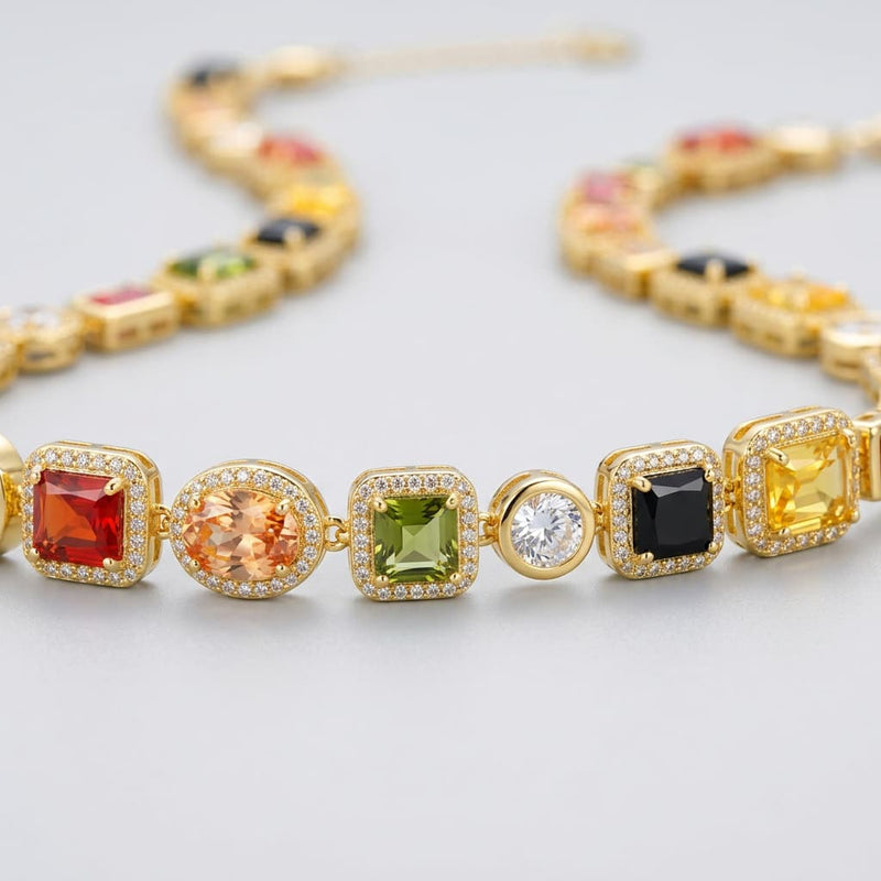Iris Gemstone Necklace — premium necklace from Jaxson Cole