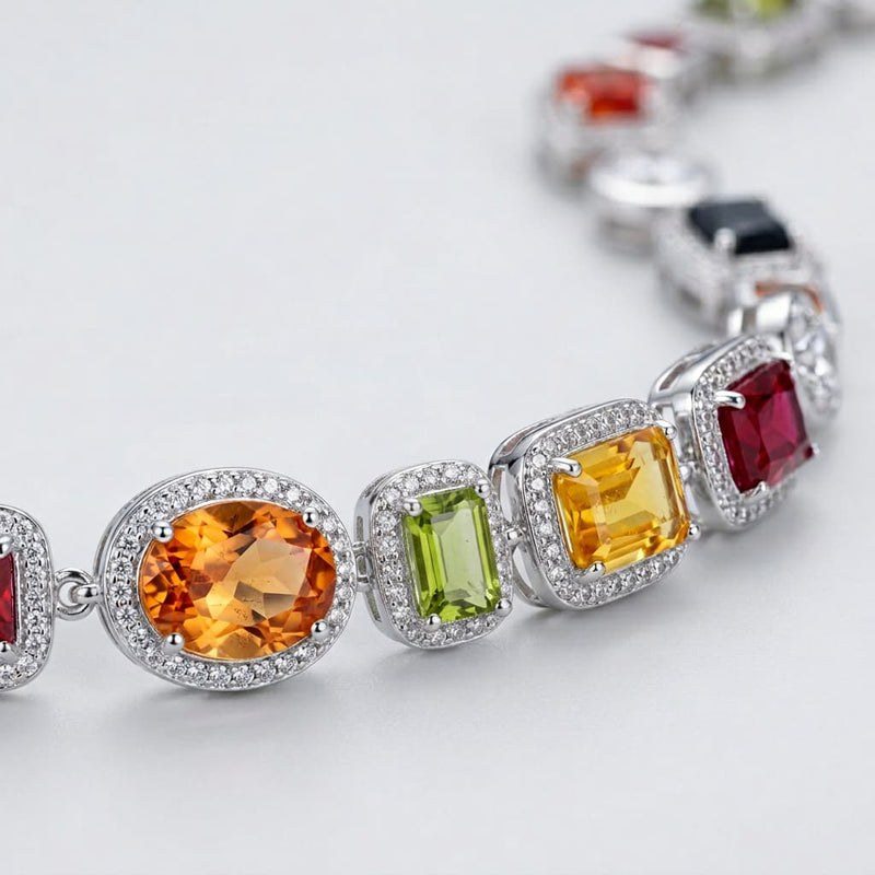 Iris Gemstone Necklace — premium necklace from Jaxson Cole