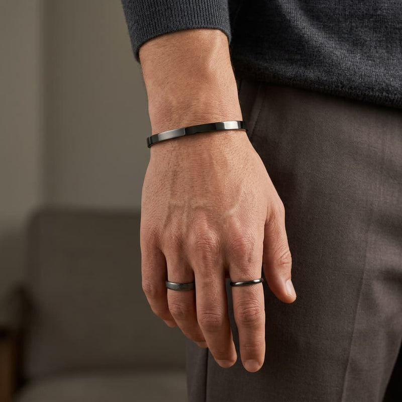 Sorrento Cuff Bracelet — premium bracelet from Jaxson Cole