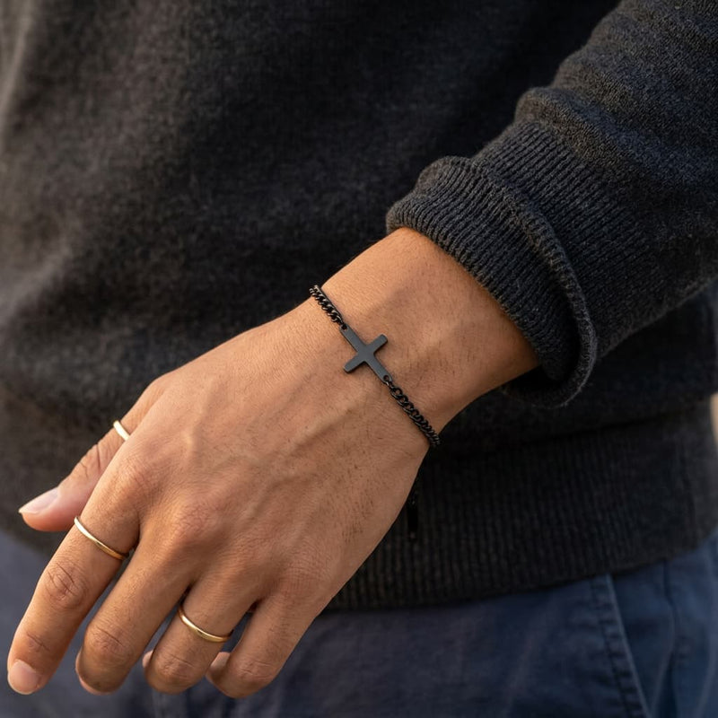 Monaco Cross Bracelet — premium bracelet from Jaxson Cole