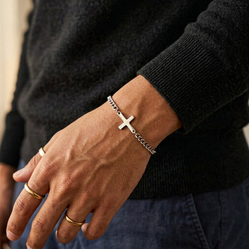 Monaco Cross Bracelet — premium bracelet from Jaxson Cole