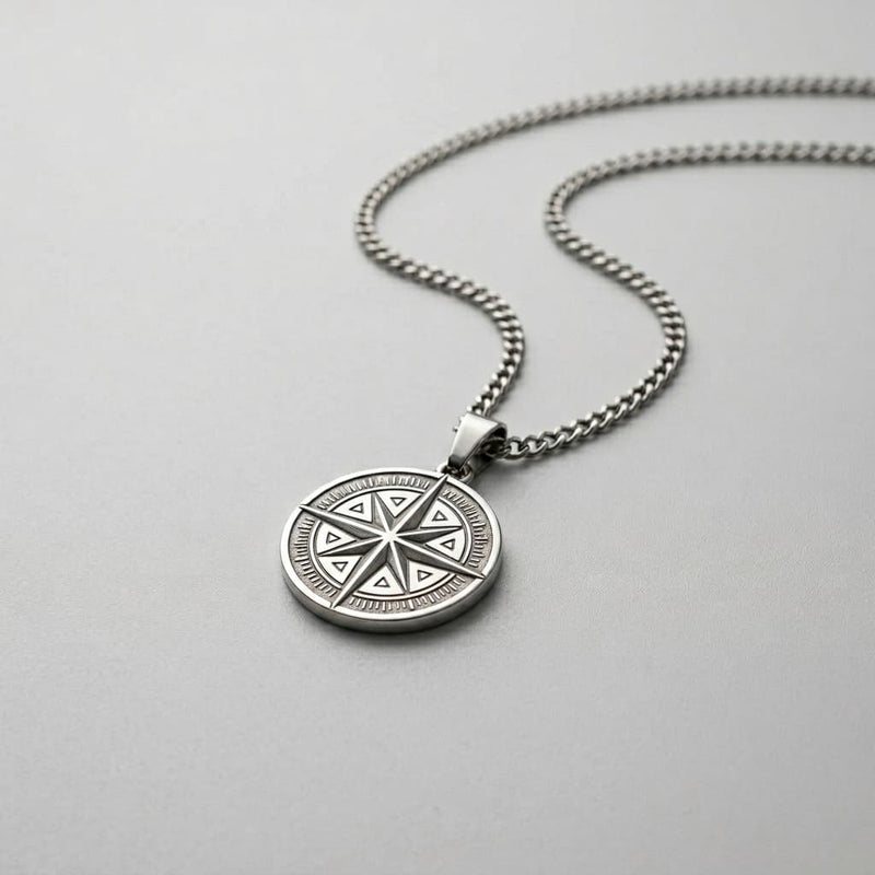 Corsico Compass Necklace — premium necklace from Jaxson Cole