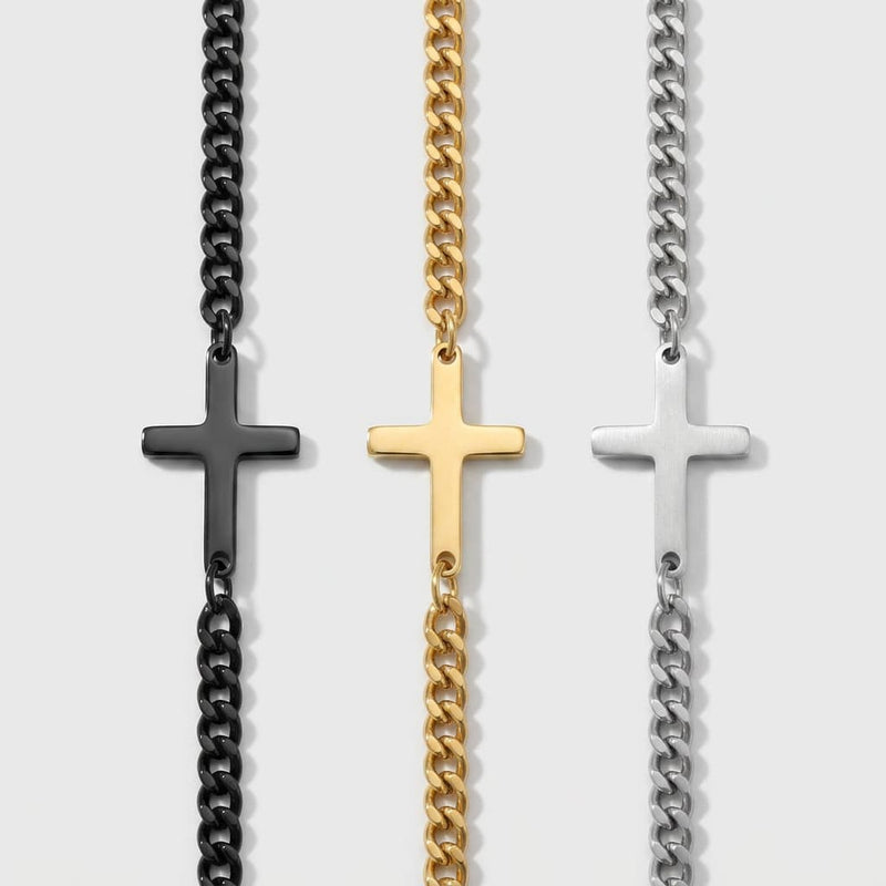 Monaco Cross Bracelet — premium bracelet from Jaxson Cole