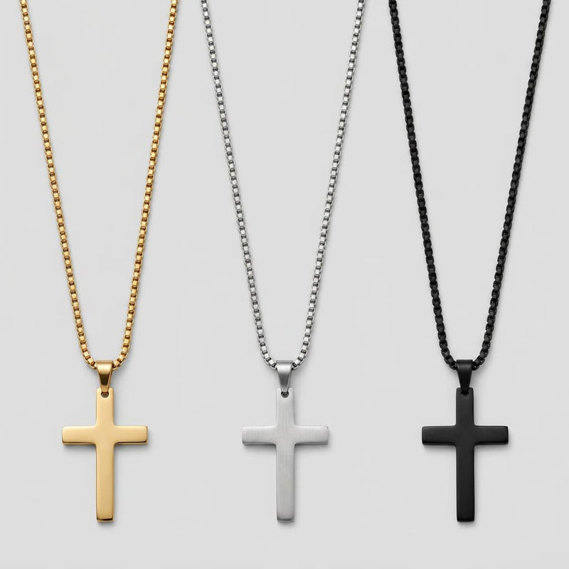 Riviera Cross Necklace — premium necklace from Jaxson Cole