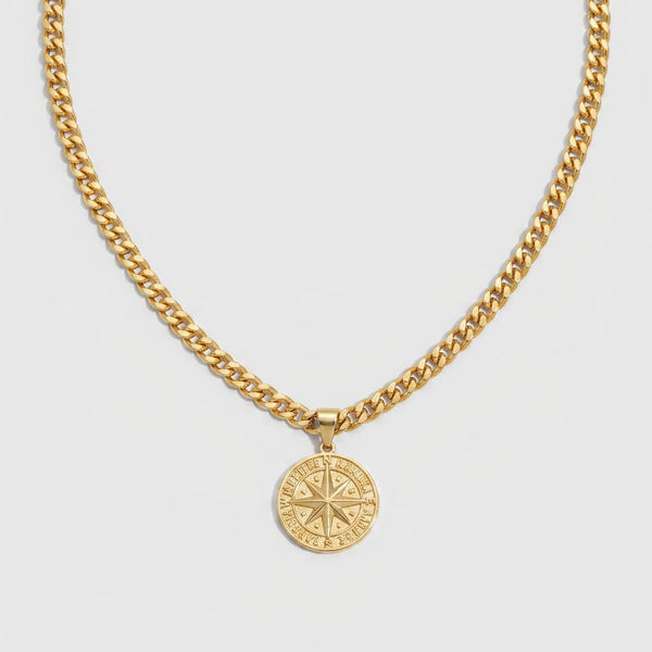 Corsico Compass Necklace