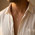 Riviera Cross Necklace — premium necklace from Jaxson Cole