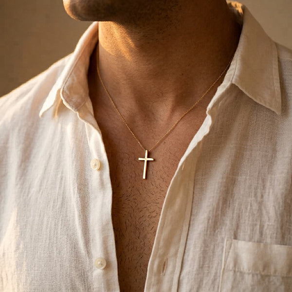 Riviera Cross Necklace