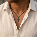 Riviera Cross Necklace — premium necklace from Jaxson Cole