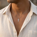 Riviera Cross Necklace — premium necklace from Jaxson Cole